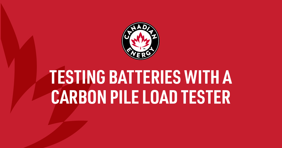 Testing Batteries with a Carbon Pile Load Tester